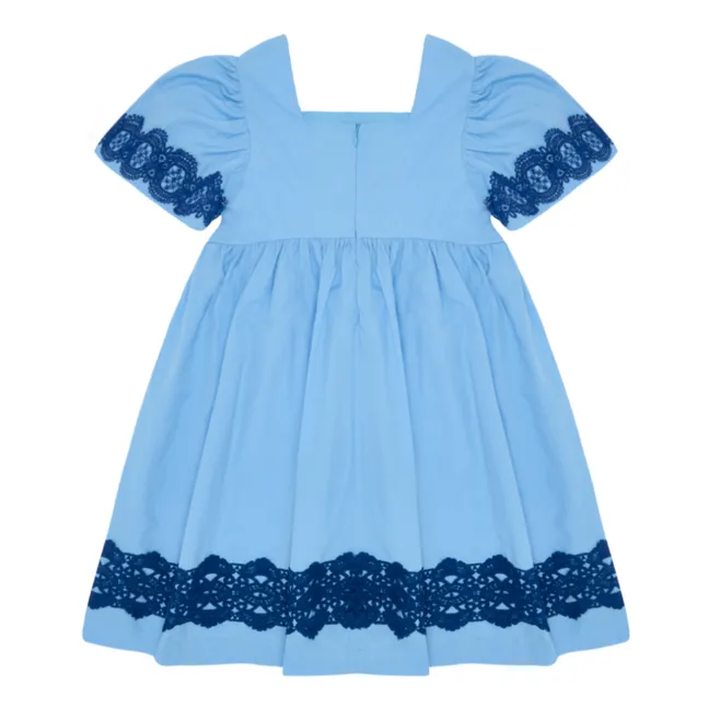 Kleid Spitze | Blau
