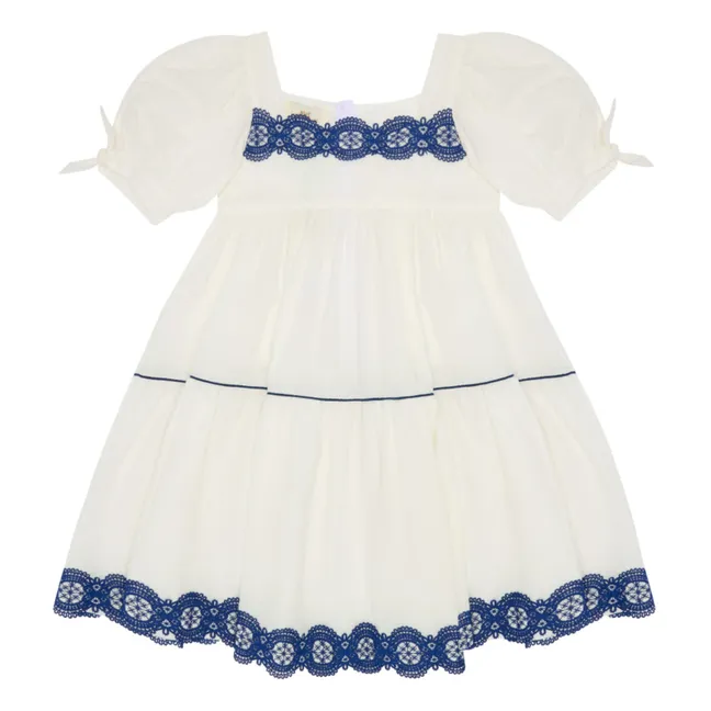 Robe Popeline de Coton | Blanc