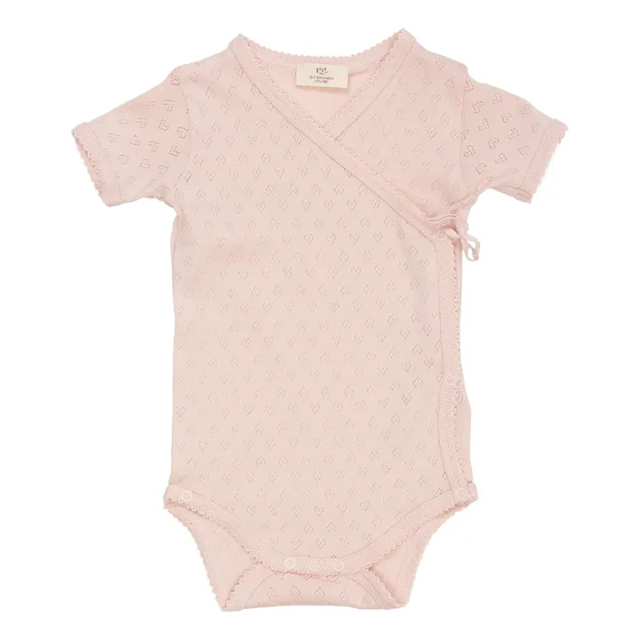 Chaleco Pointelle | Rosa Pálido- Imagen del producto n°0