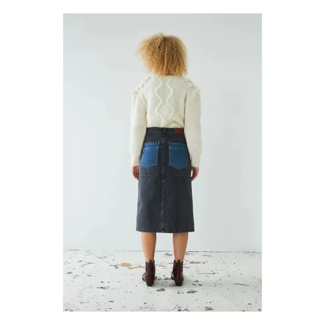 Gonna in denim | Blu