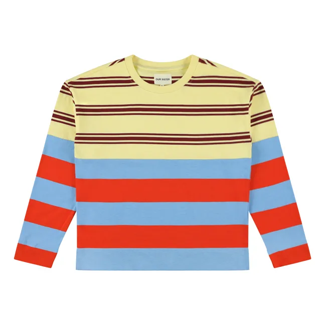 Camiseta Sprinkled Lawn Stripes | Amarillo