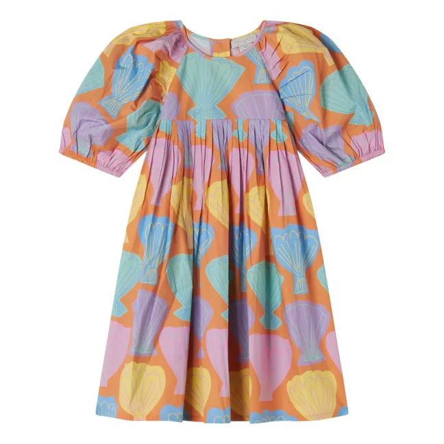 Popeline Shell Dress | Apricot