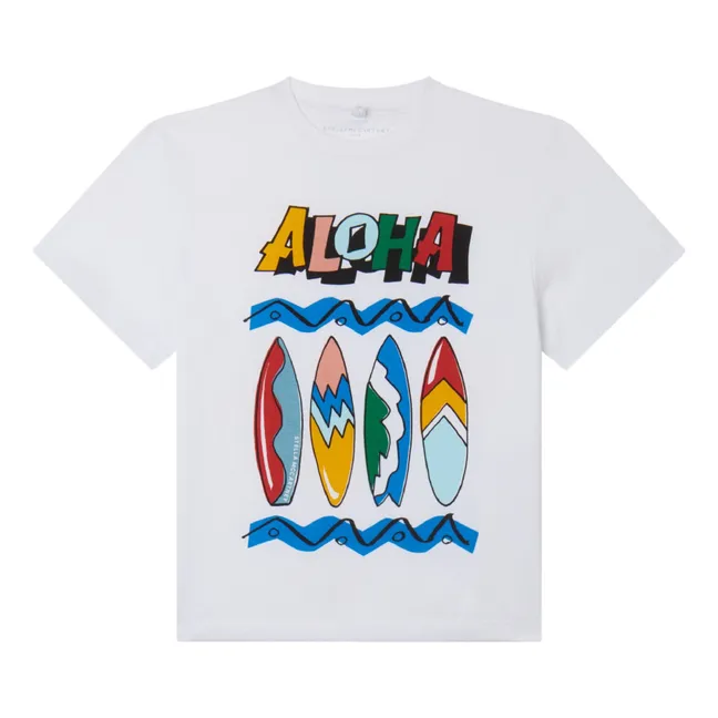 Camiseta Aloha | Blanco