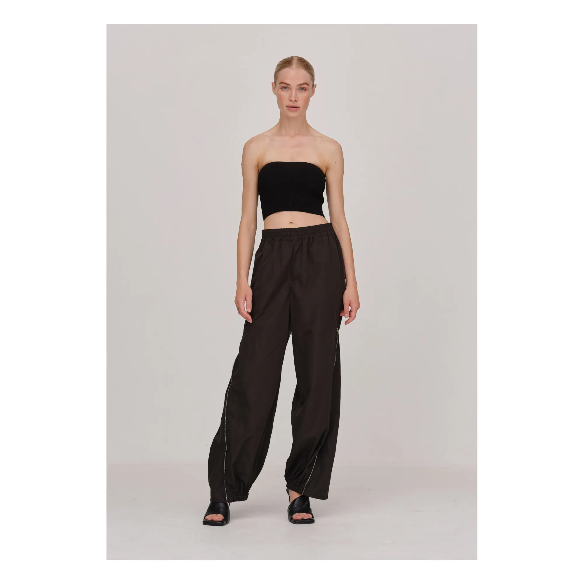 Herskind Black Tracy Recycled Fiber Pants