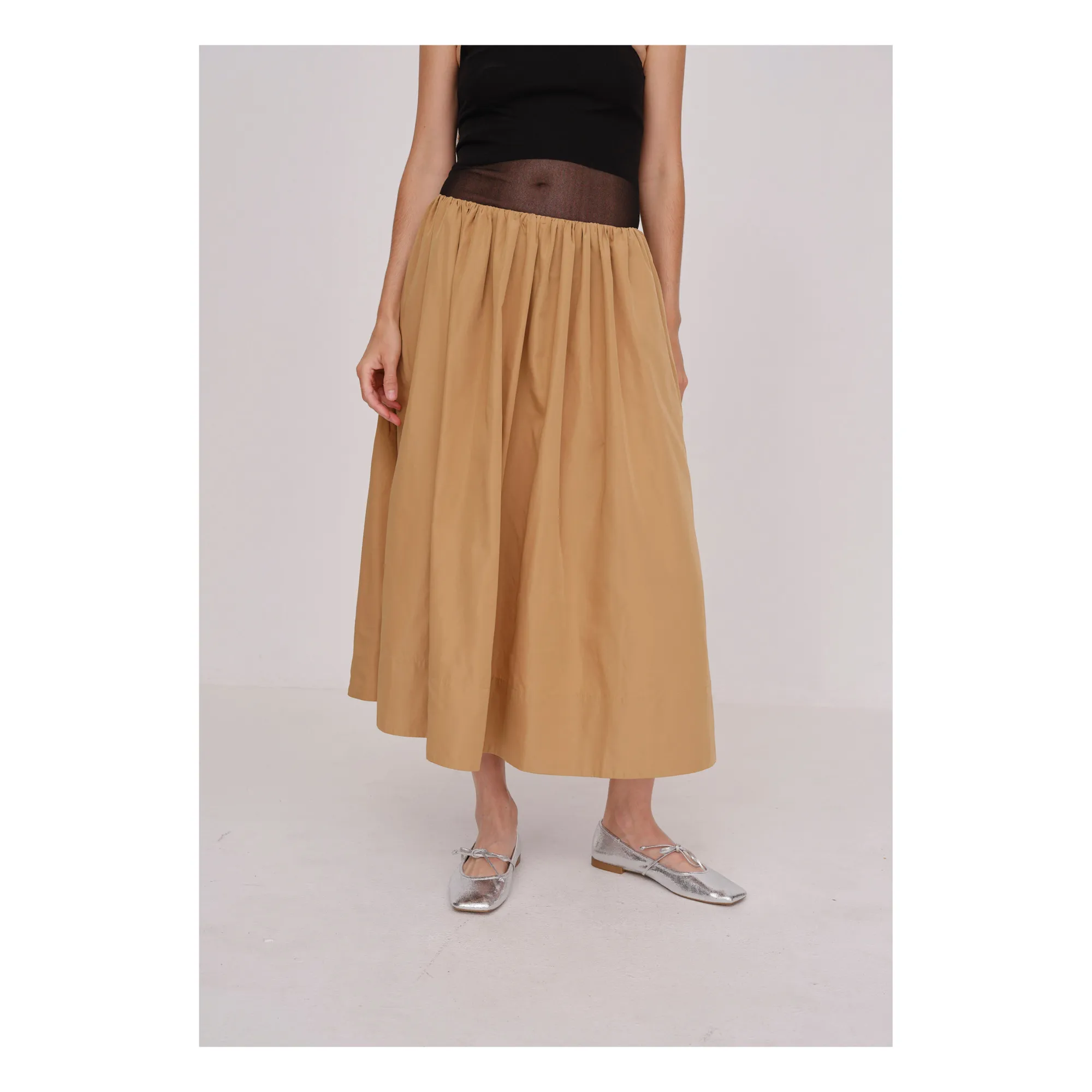 Herskind Camel Miss Recycled Fibers Skirt