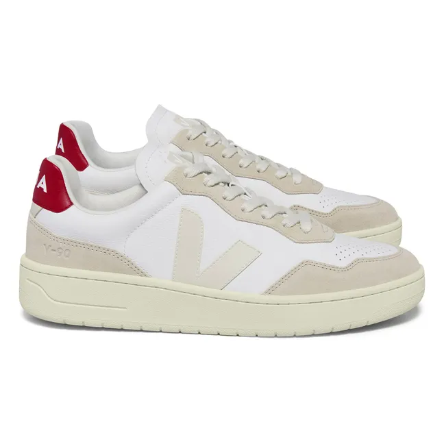 Baskets V-90 Made In Europe | Rouge