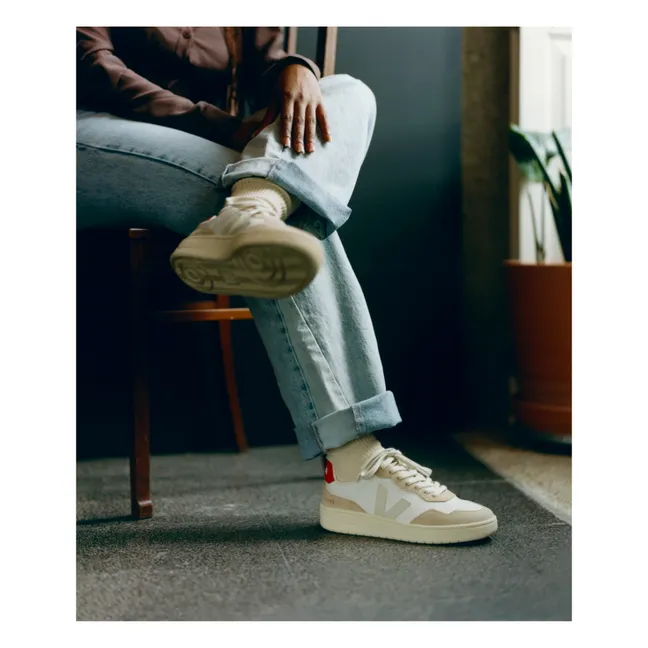 Baskets V-90 Made In Europe | Rouge