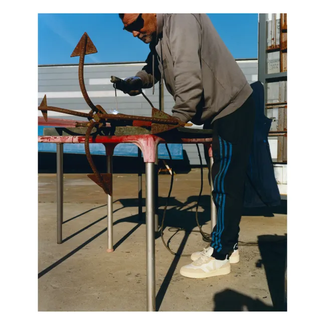 Baskets V-90 Made In Europe | Bleu foncé