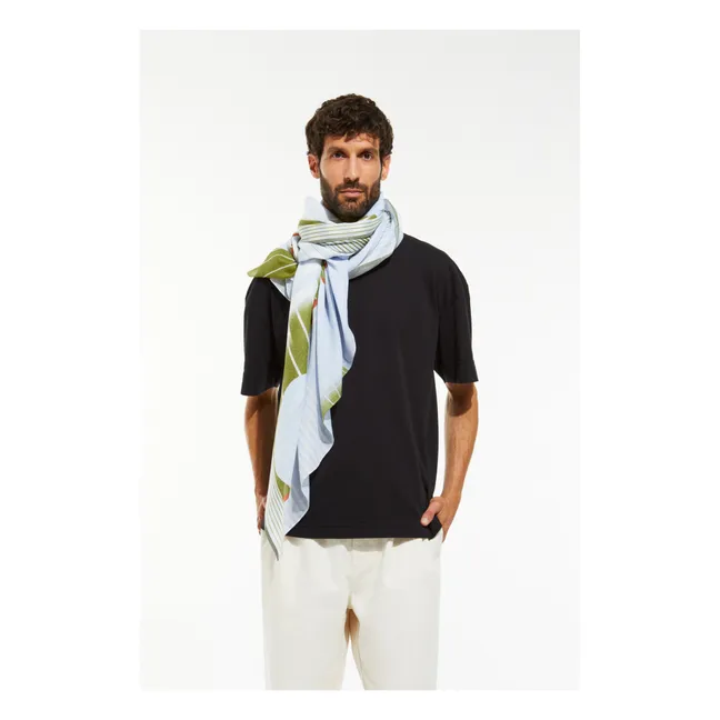 Soleil Levant scarf | Khaki