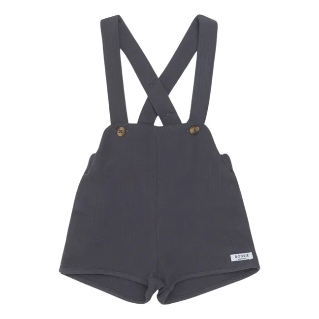 Short à Bretelles Obby | Gris anthracite