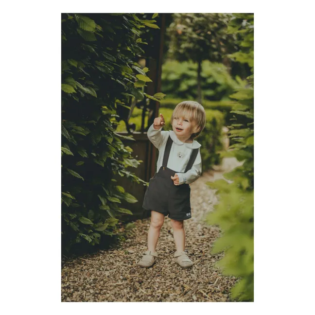 Short à Bretelles Obby | Gris anthracite