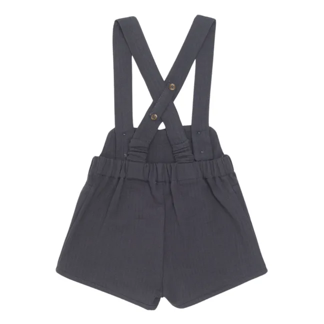 Short à Bretelles Obby | Gris anthracite