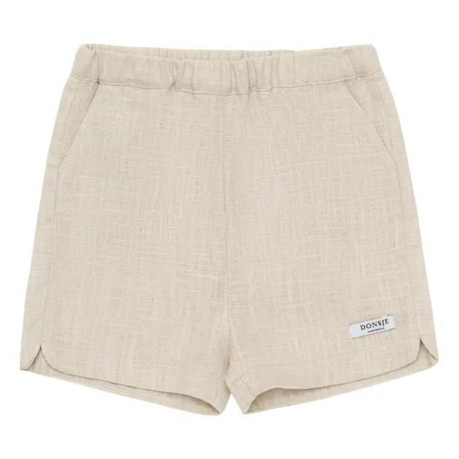 Wavel Shorts aus Leinen | Seidenfarben