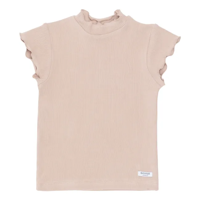 Top Aurore Coton Bio | Rose pâle