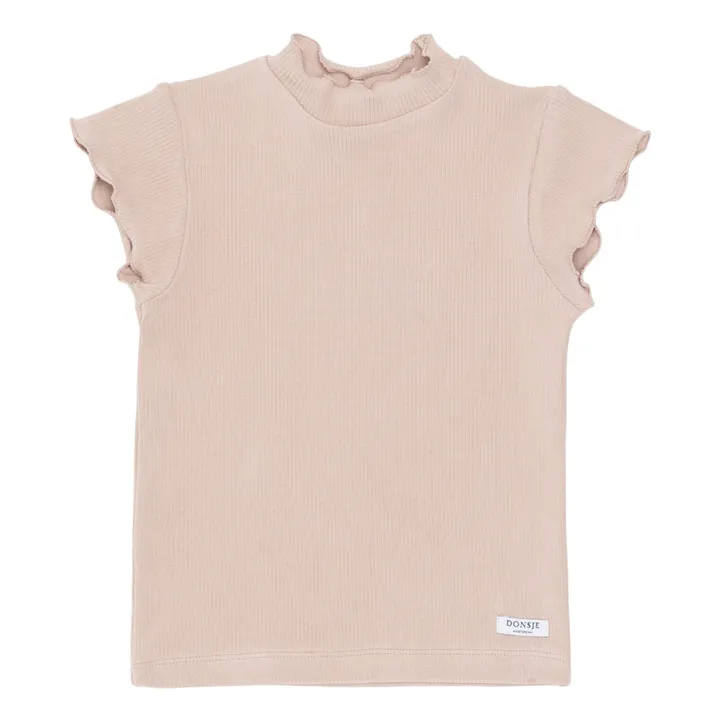 Top Aurore Coton Bio | Rose pâle- Image produit n°0
