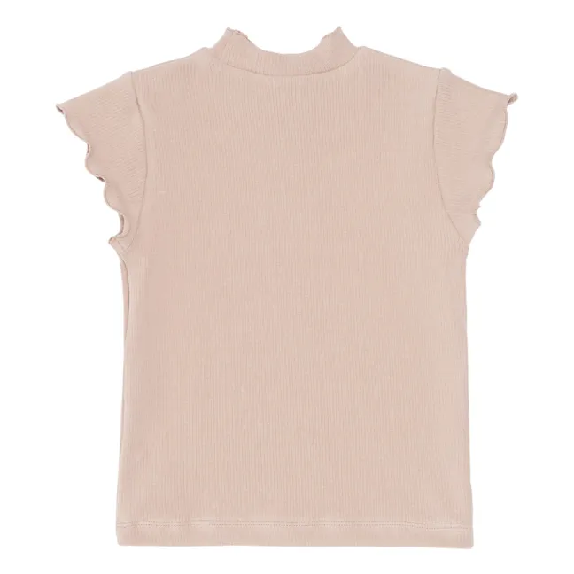 Top Aurore Coton Bio | Rose pâle