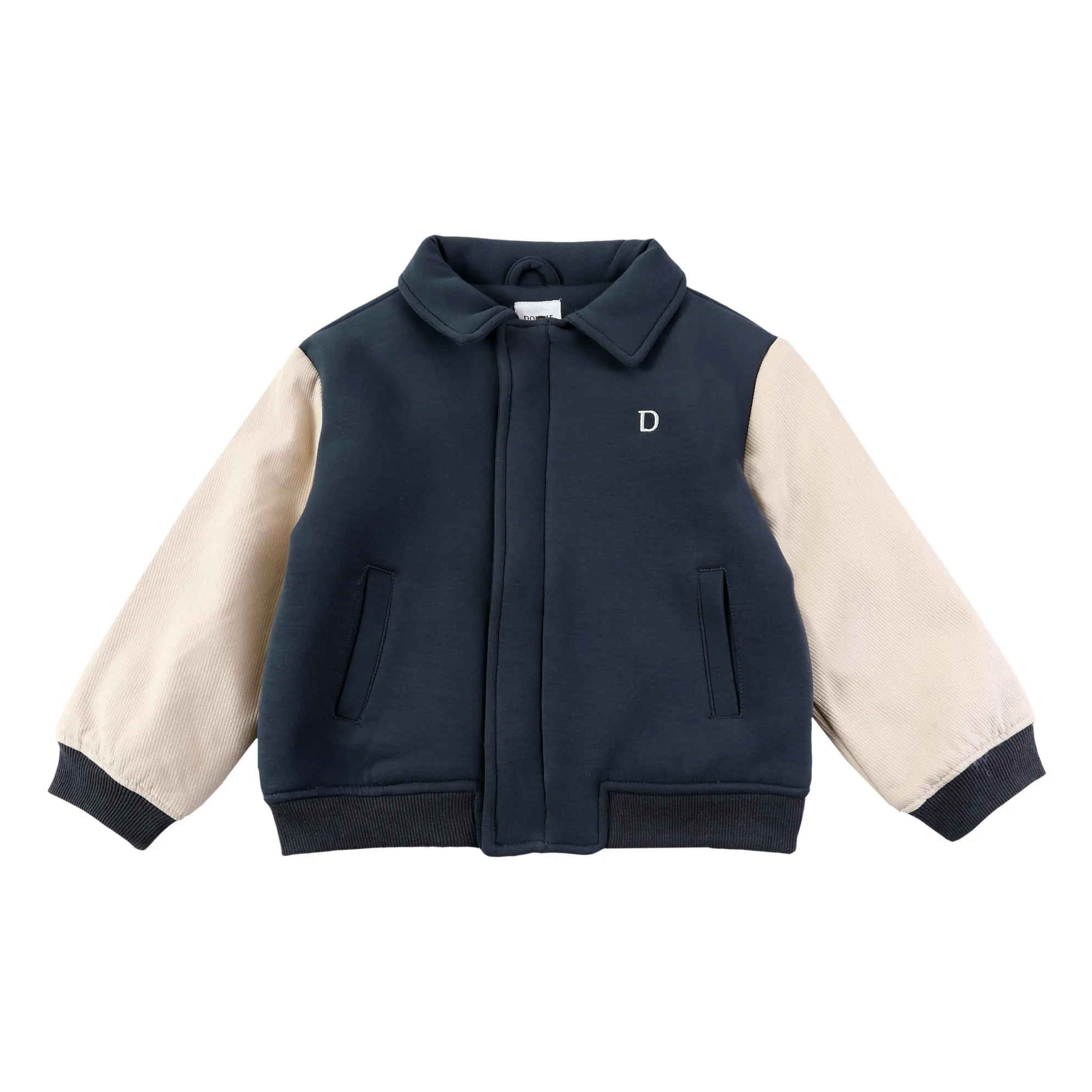 Donsje Navy Blue Pellier Jacket