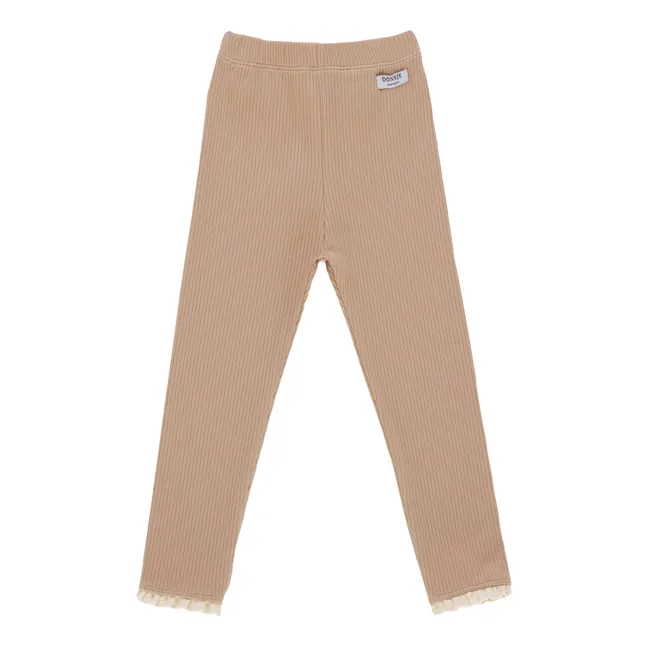 Affy organic cotton leggings | Dusty Pink