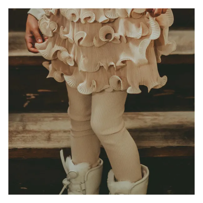 Legging Joline Coton Bio | Rose pâle