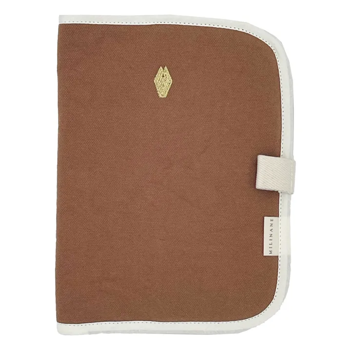 Protège carnet de santé Edgar | Camel- Image produit n°0