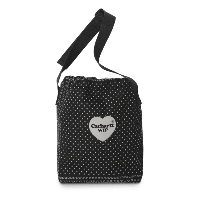 Heart Bandana Shoulder Bag | Black
