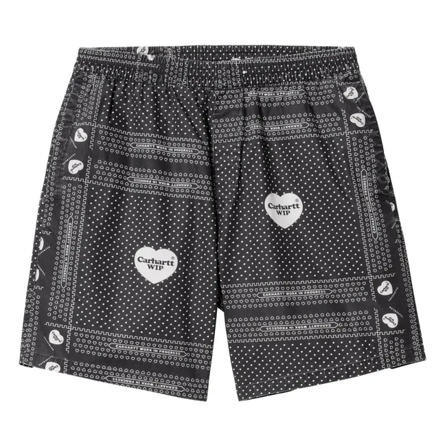 Bandana corta Corazón | Negro