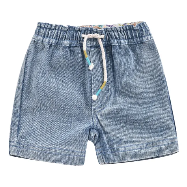 Obiki Denim shorts | Denim blue