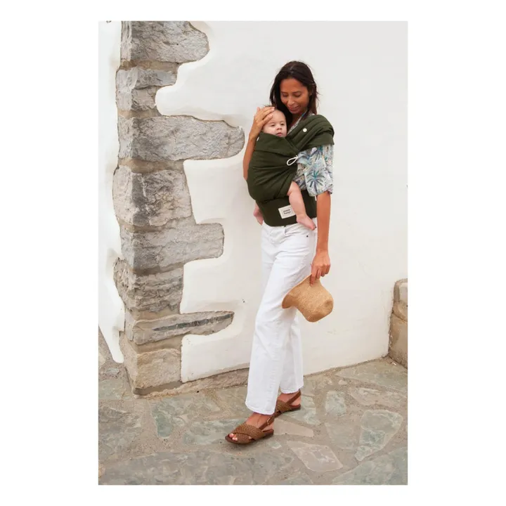 Porte-bébé Carry & Bloom | Olive- Image produit n°3