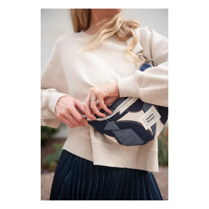 Banane multi-fonctions Bloom Bag | Indigo- Image produit n°3