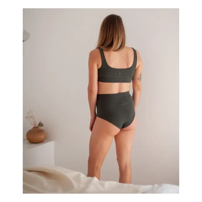 Slip de cintura alta Everyday | Olive
