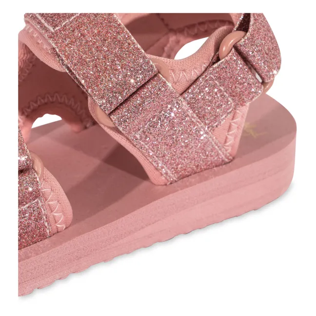 Sun Glitter Sandals | Pink