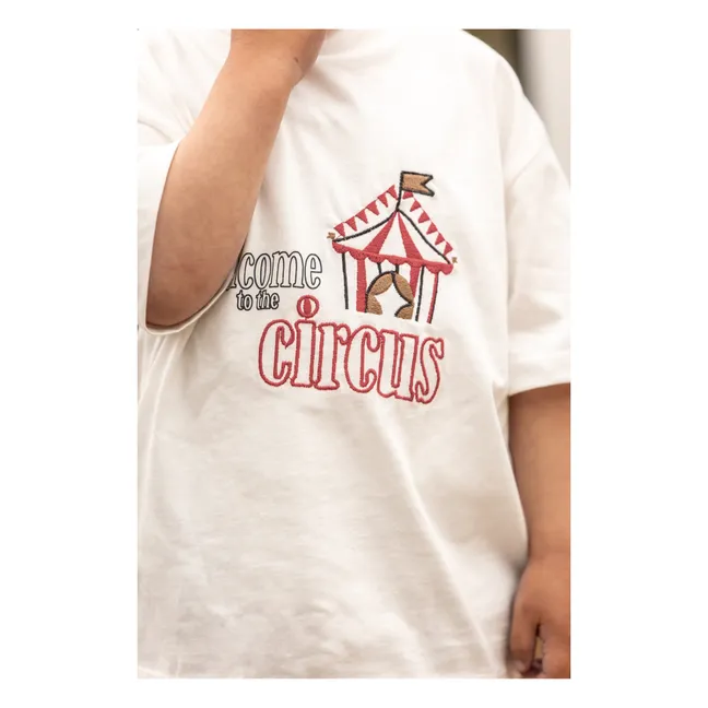 Sommer Circus Organic Cotton T-Shirt | Ecru