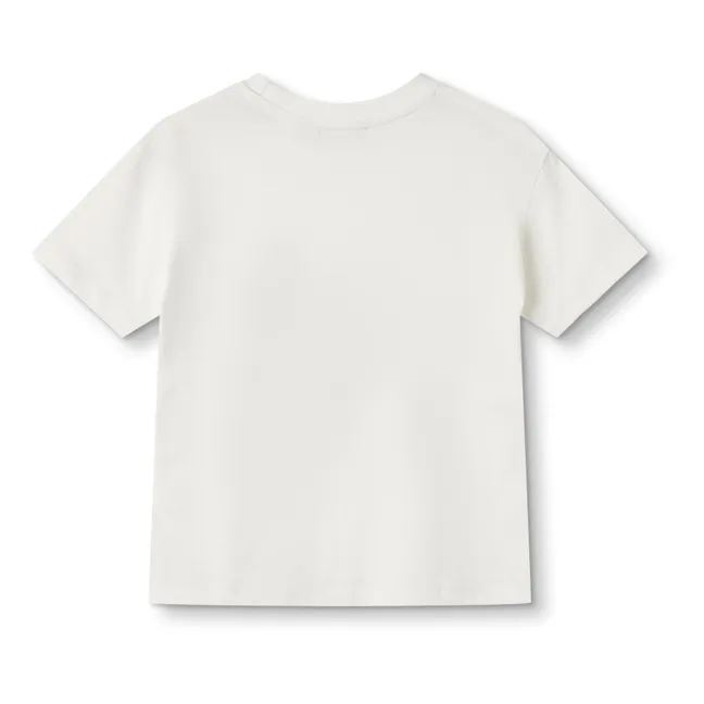 Camiseta de algodón ecológico Sommer Circus | Crudo