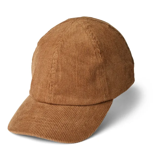 Gorra de pana orgánica Kamma | Camel