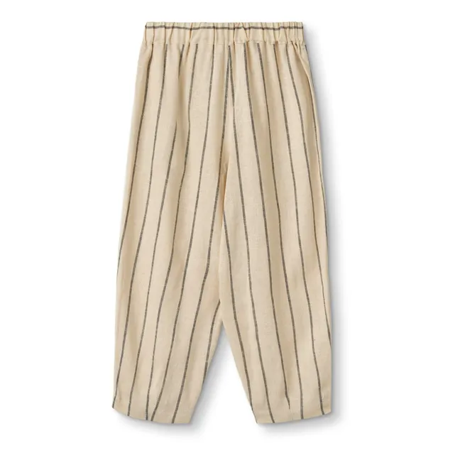 Vira Linen Pants | Cream