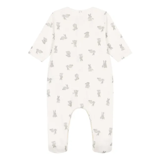 Pyjama Marion Tubique Kaninchen | Weiß