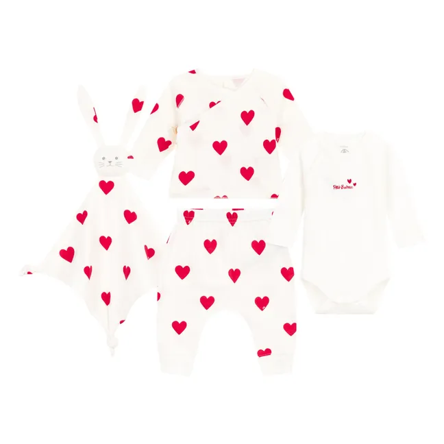 Heart Gift Set | White