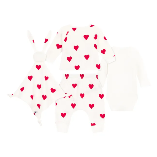 Heart Gift Set | White