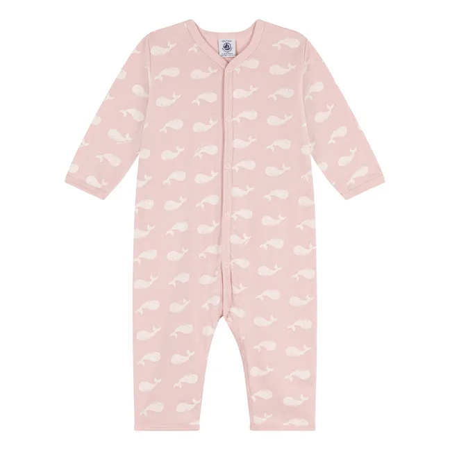 Pyjama Milou Baleines | Rose