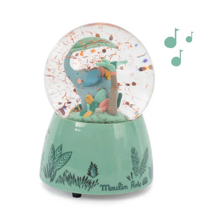 Bajo la bola de nieve musical de mi baobab | Verde- Imagen del producto n°0