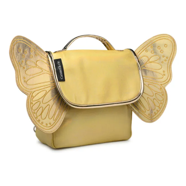 Bolso mariposa iridiscente | Amarillo