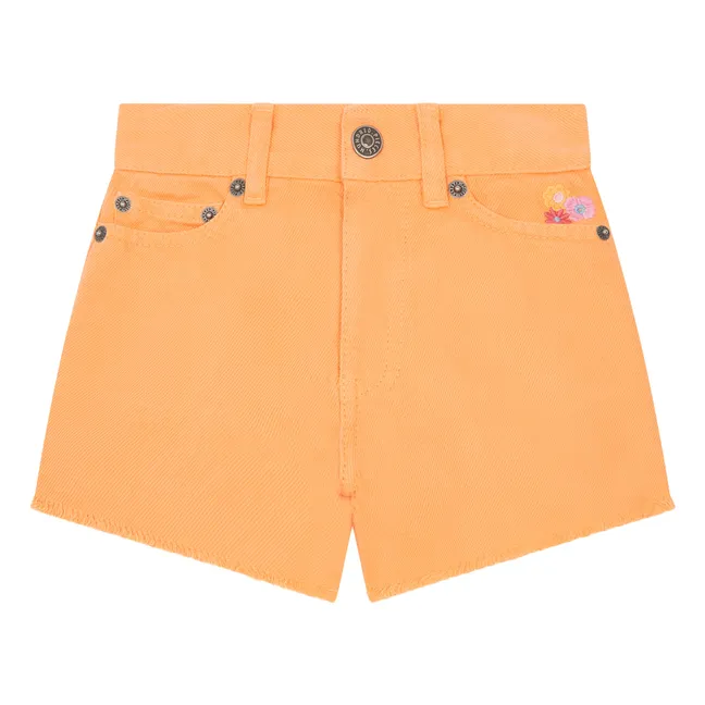 Bio-Jeans-Shorts | Apricot