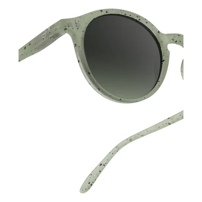 Gafas de sol #D Effet Moucheté - Colección Adulto | Verde agua