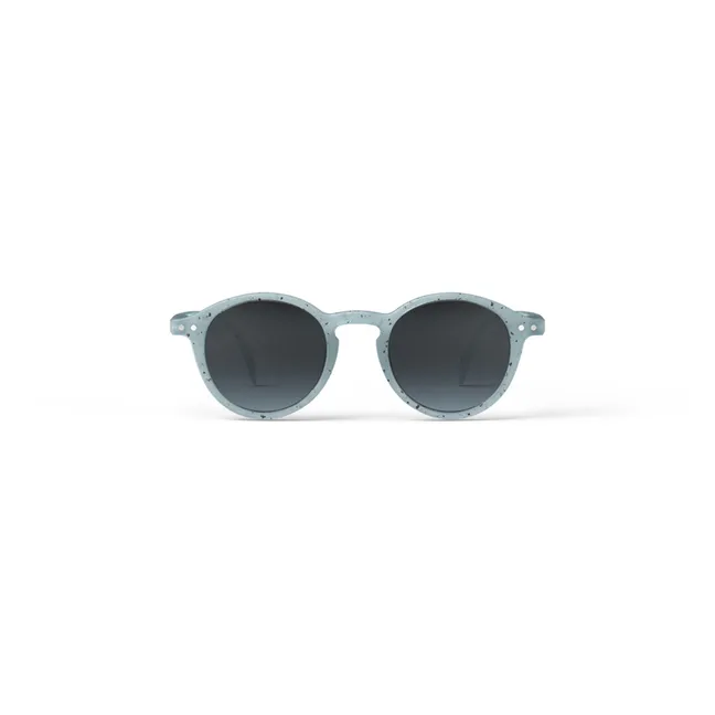 Sonnenbrille #D Gesprenkelter Effekt Junior | Hellblau