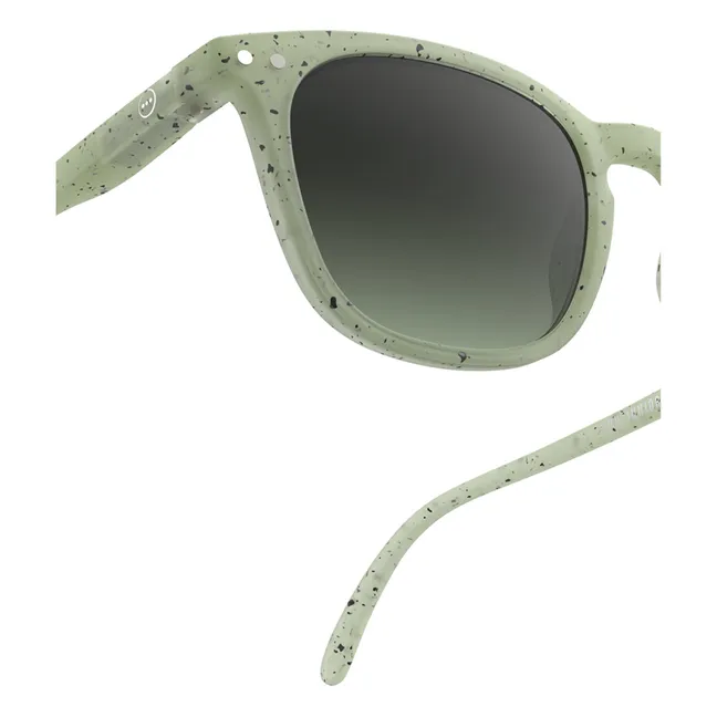 Sonnenbrille #E Gesprenkelter Effekt Junior | Wassergrün