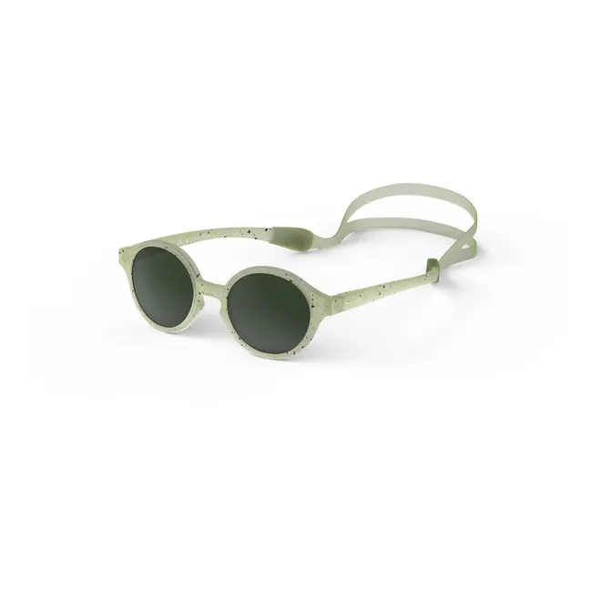 Sunglasses #B Effet Moucheté Bébé | Green water