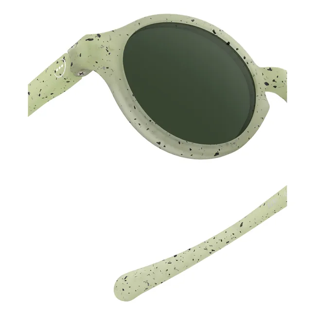Sonnenbrille #B Baby-Fleckeffekt | Wassergrün
