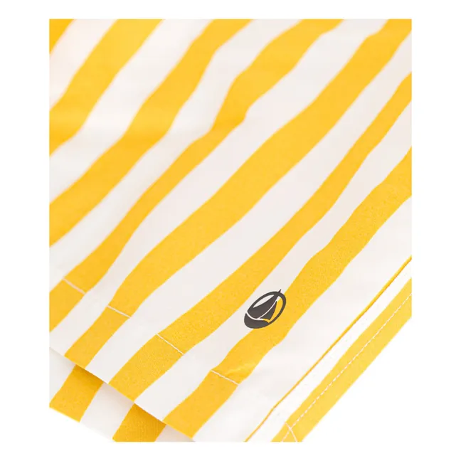 Monty Striped Swim Shorts | Yellow