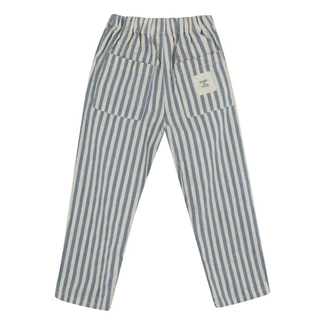 Pantaloni Saint Tropez a righe | Blu  indaco