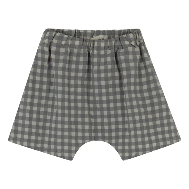 Bermuda-Shorts Vichy | Grau